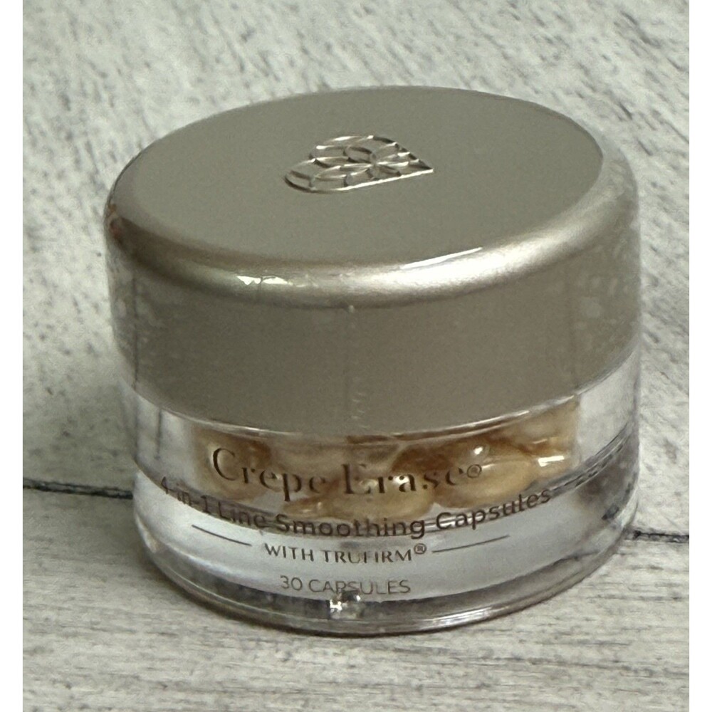Crepe Erase 4-in-1 Line Smoothing Capsules 30 Count Anti-Aging Serum New Sealed